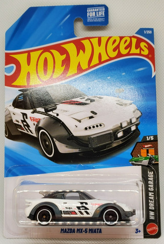 2026 hot wheels white - hot, mazda